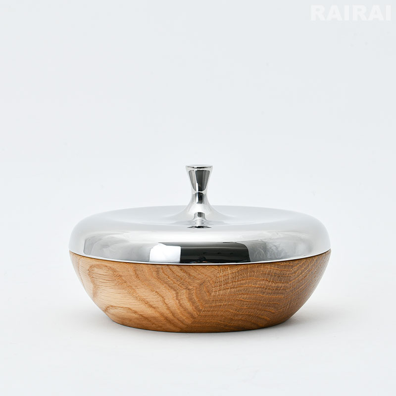 韓国製 七宝 純銀 小物入れ シュガーポットやボンボニエール