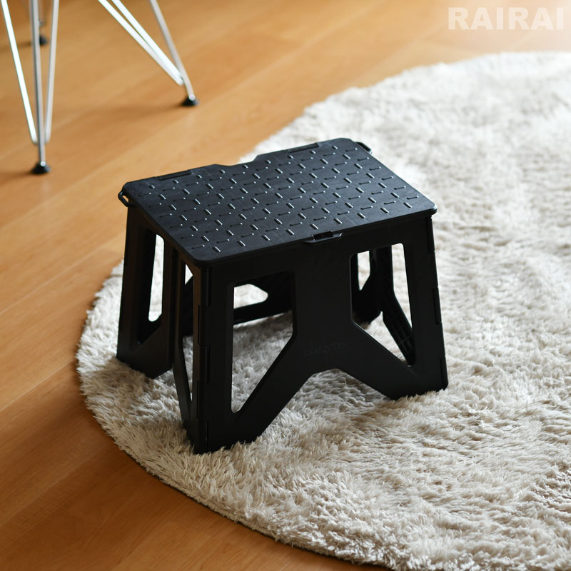 楽天市場】長谷川工業 デスタ カーボン樹脂製 コンパクト 踏台