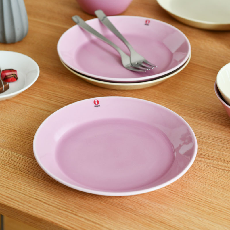 楽天市場】イッタラ プレート 21cm ヴィンテージ ローズ ティーマ