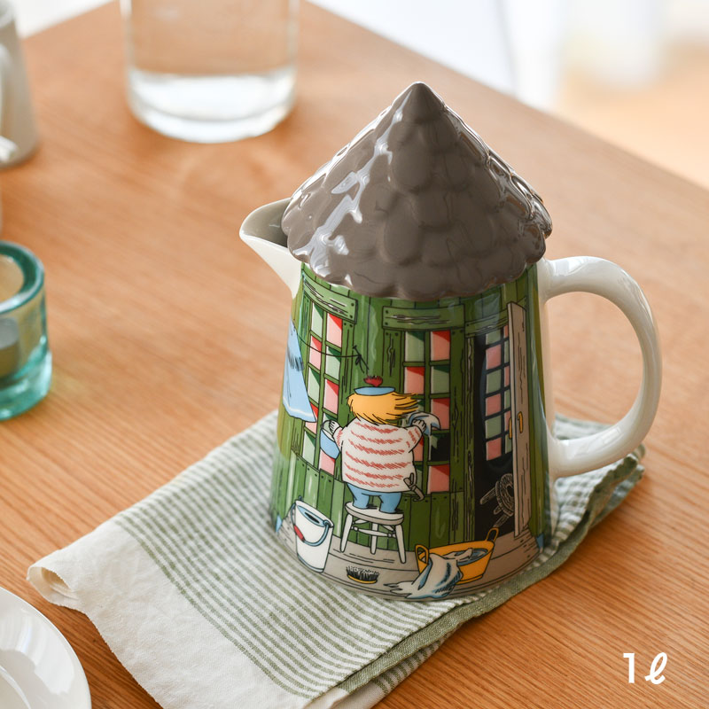 楽天市場】アラビア ムーミン 蓋付ピッチャー 1L バスハウス ARABIA