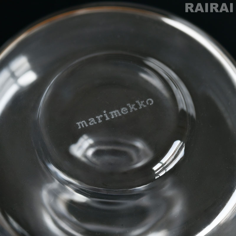 楽天市場】マリメッコ フラワーベース クリア marimekko Flower Vase