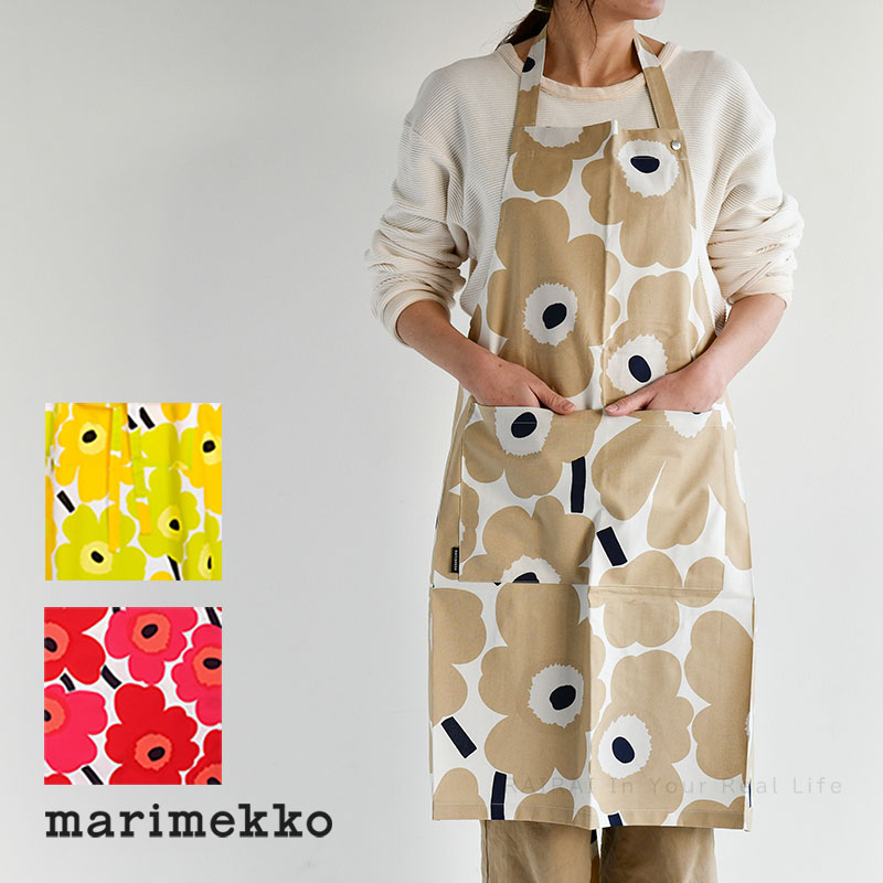 楽天市場】マリメッコ エプロン ピエニ ウニッコ marimekko Pieni