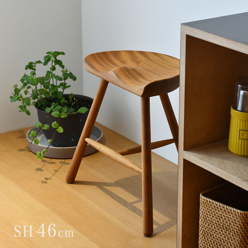 楽天市場】ワーナー シューメーカー チェア No.49 イロコウッド 座面高