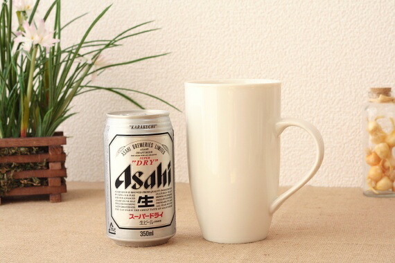 楽天市場】《全国送料無料》600ml入っちゃうビアマグカップ 大きいマグ