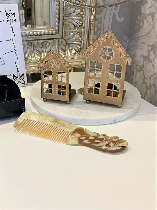 楽天市場】【水牛角の櫛】一つ一つ職人の手作りです 国内検査品 櫛