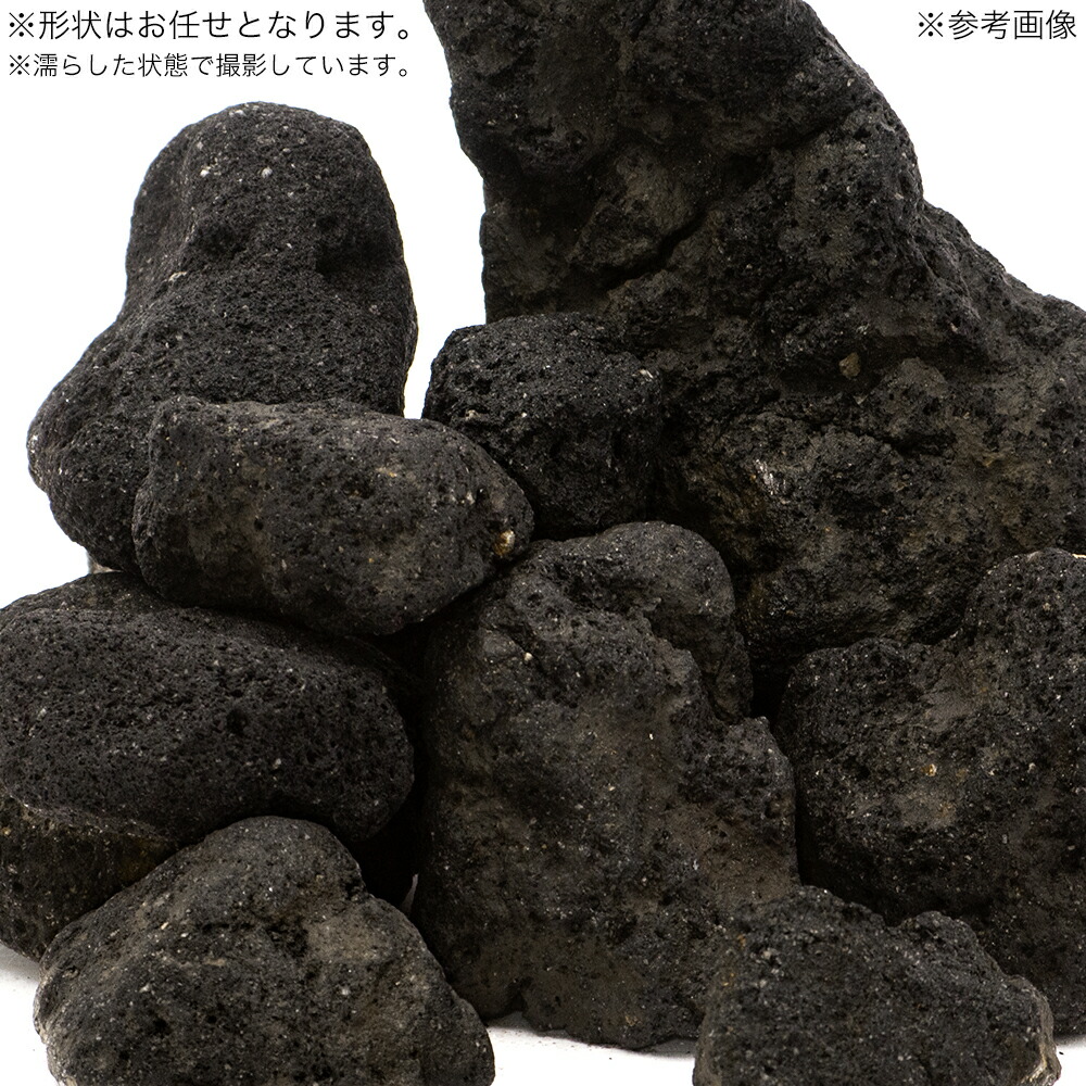 楽天市場】形状お任せ 浅間溶岩石 サイズミックス 5kg 国産品