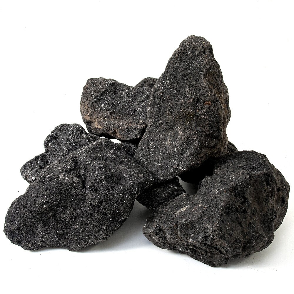 楽天市場】形状お任せ 浅間溶岩石 サイズミックス 3kg 国産品