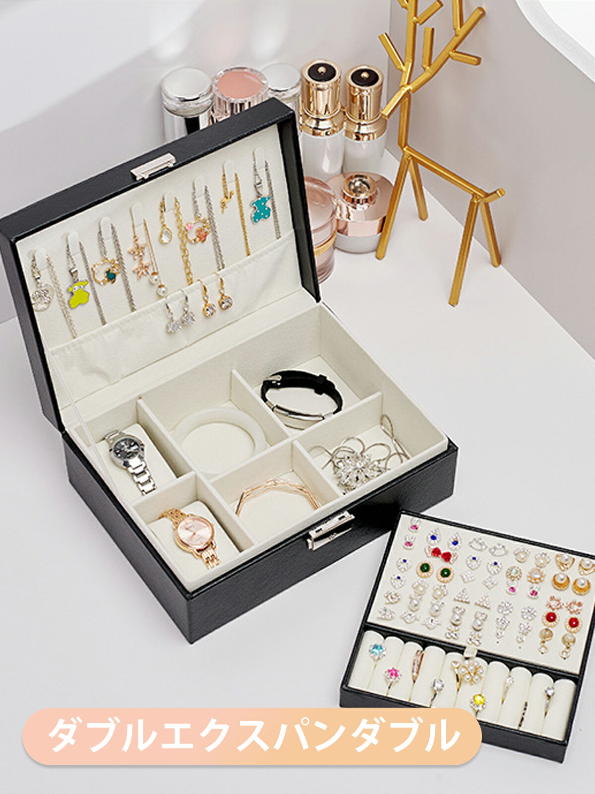 楽天市場】《お得な♪25％OFFクーポン8日23:59迄》ジュエリーボックス