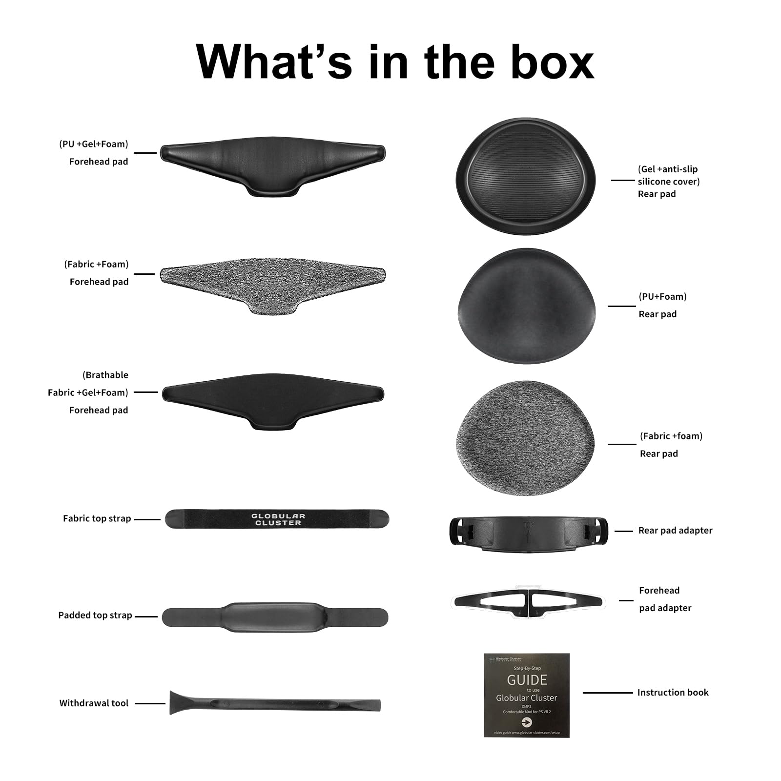 楽天市場】Globular Cluster CMP2 - PS VR2用 快適ヘッドキット