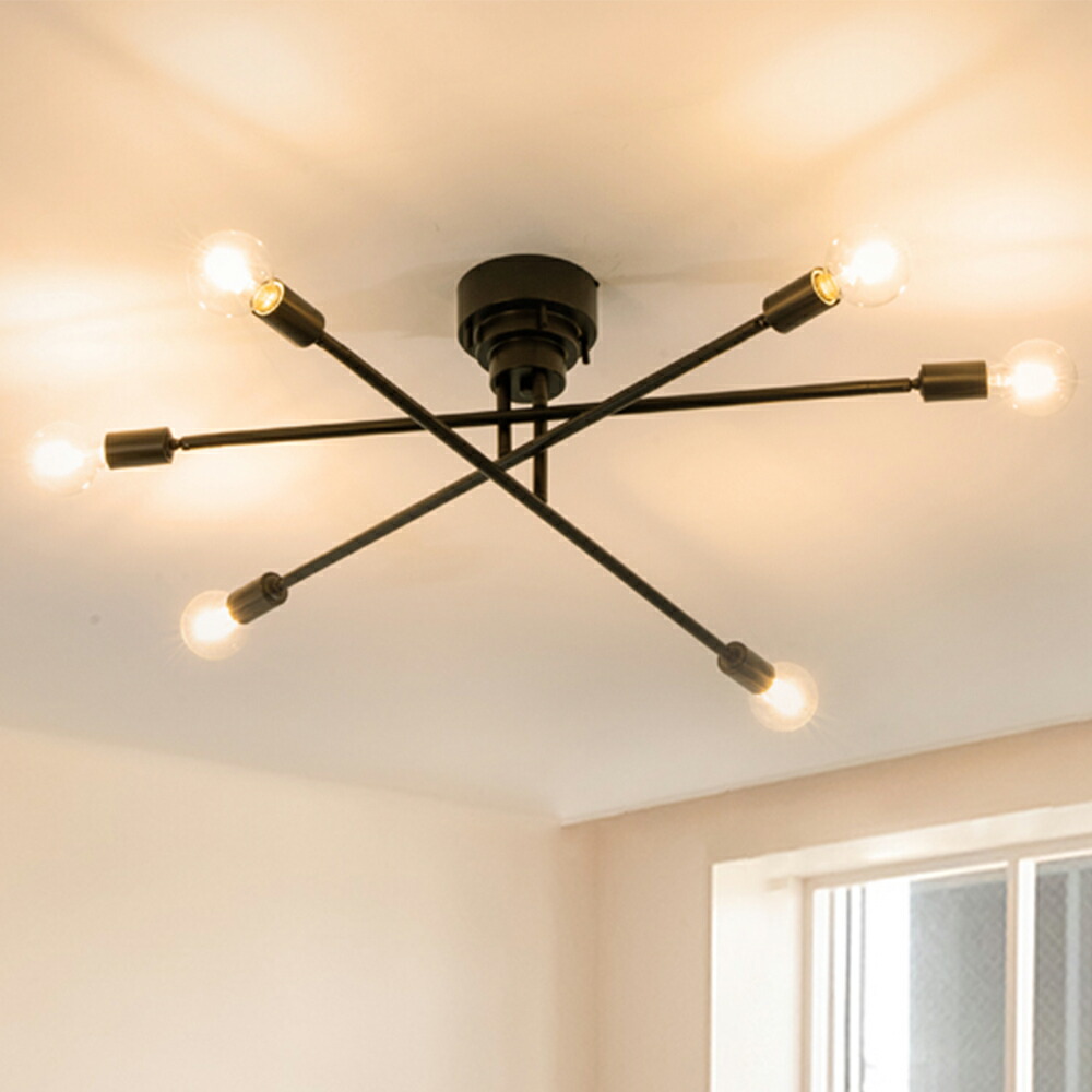 楽天市場】【20％OFFクーポン】シーリングライト ブラック 可動式