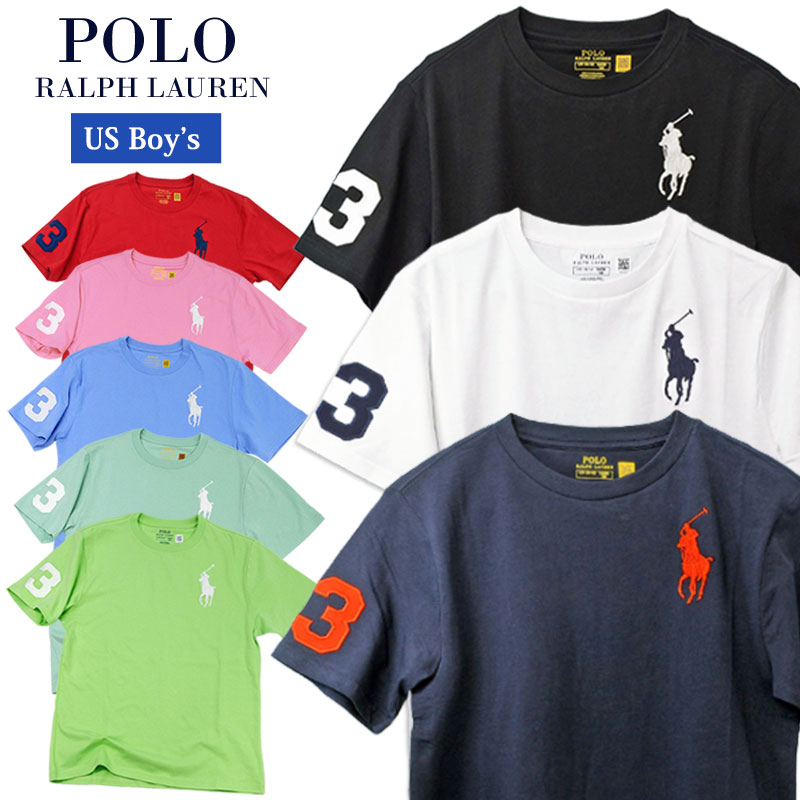 楽天市場】POLO by Ralph Lauren Boy's定番ビッグポニー刺繍 半袖T
