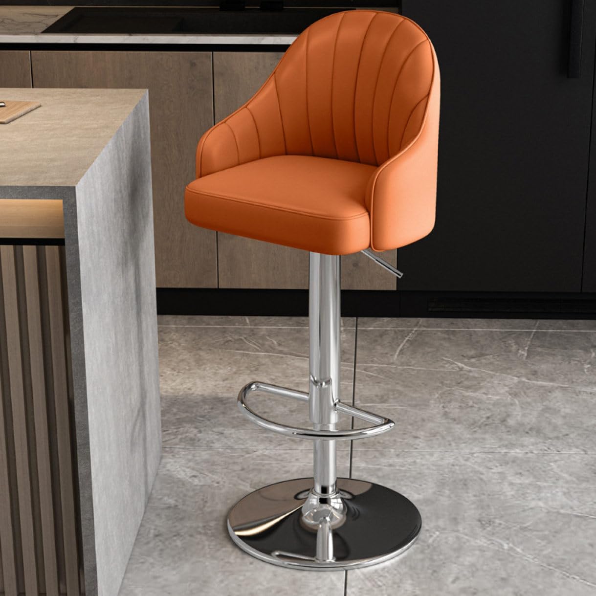 楽天市場】オレンジ カウンターチェアーの通販