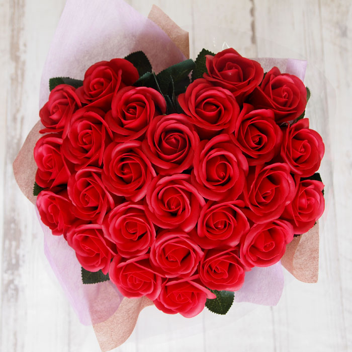 楽天市場】ソープフラワーハートのアレンジ 1個 3,599円~ 誕生日 記念