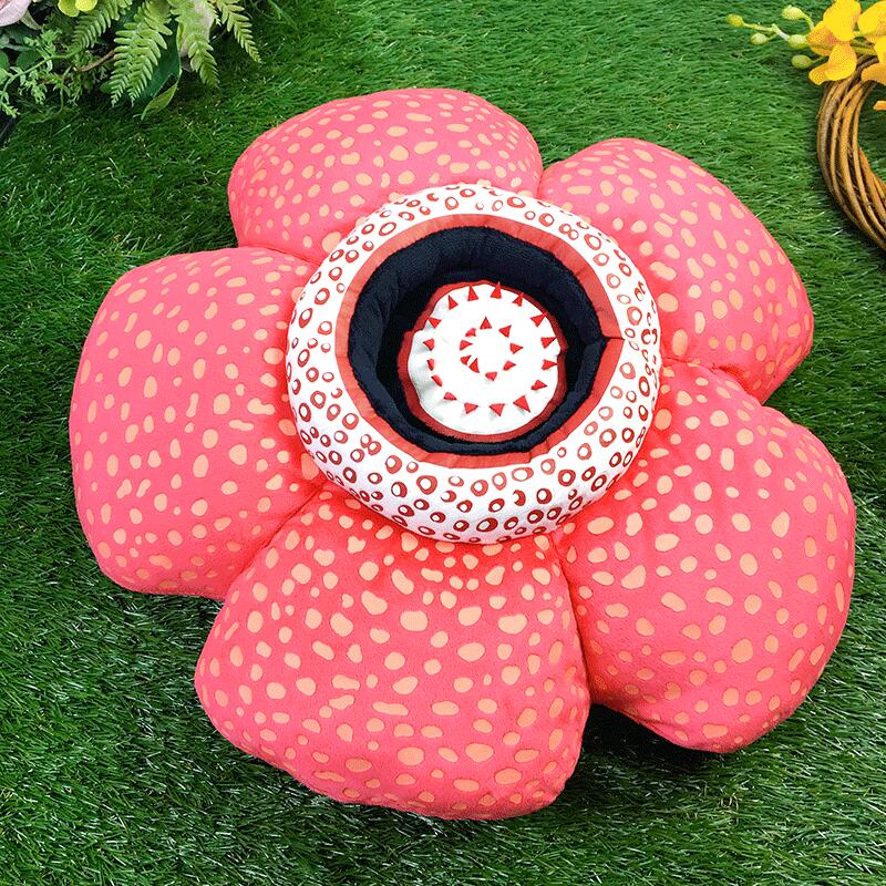 楽天市場】ラフレシア クッション ( 37cm ) 植物 大きい リアル