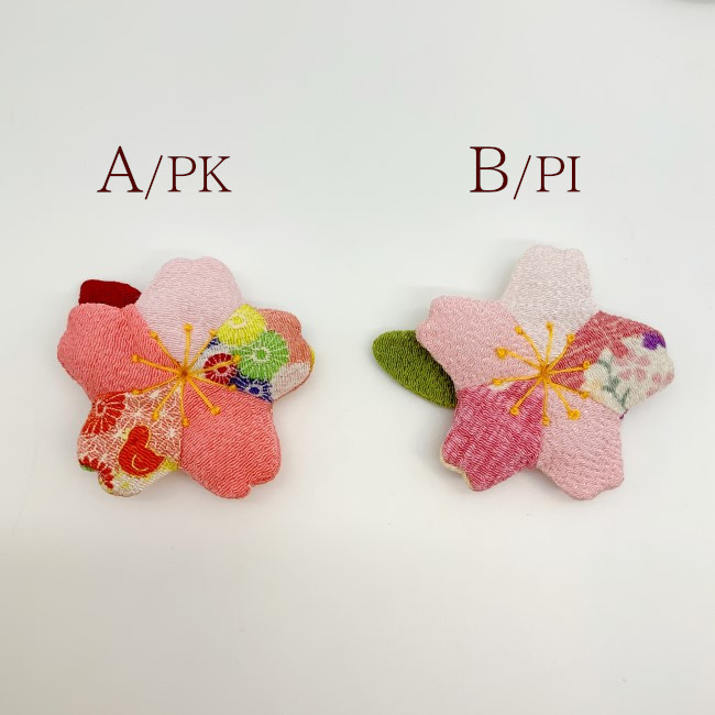 楽天市場】ちりめん細工 キット ちりめん パーツ 花 [季節のお花 桜