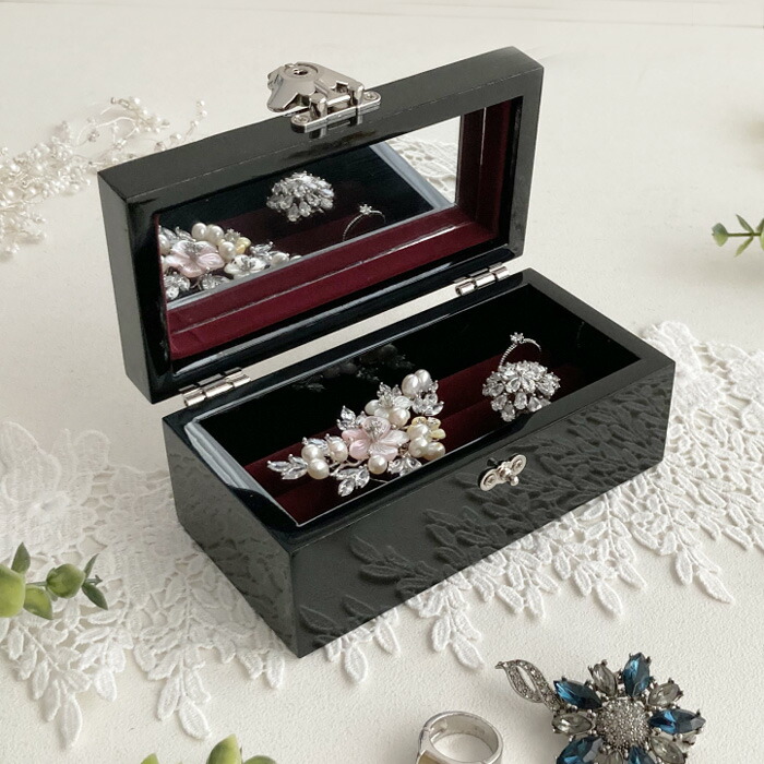 楽天市場】螺鈿の高級ジュエリーボックス・韓国高級螺鈿宝石箱-青鶴