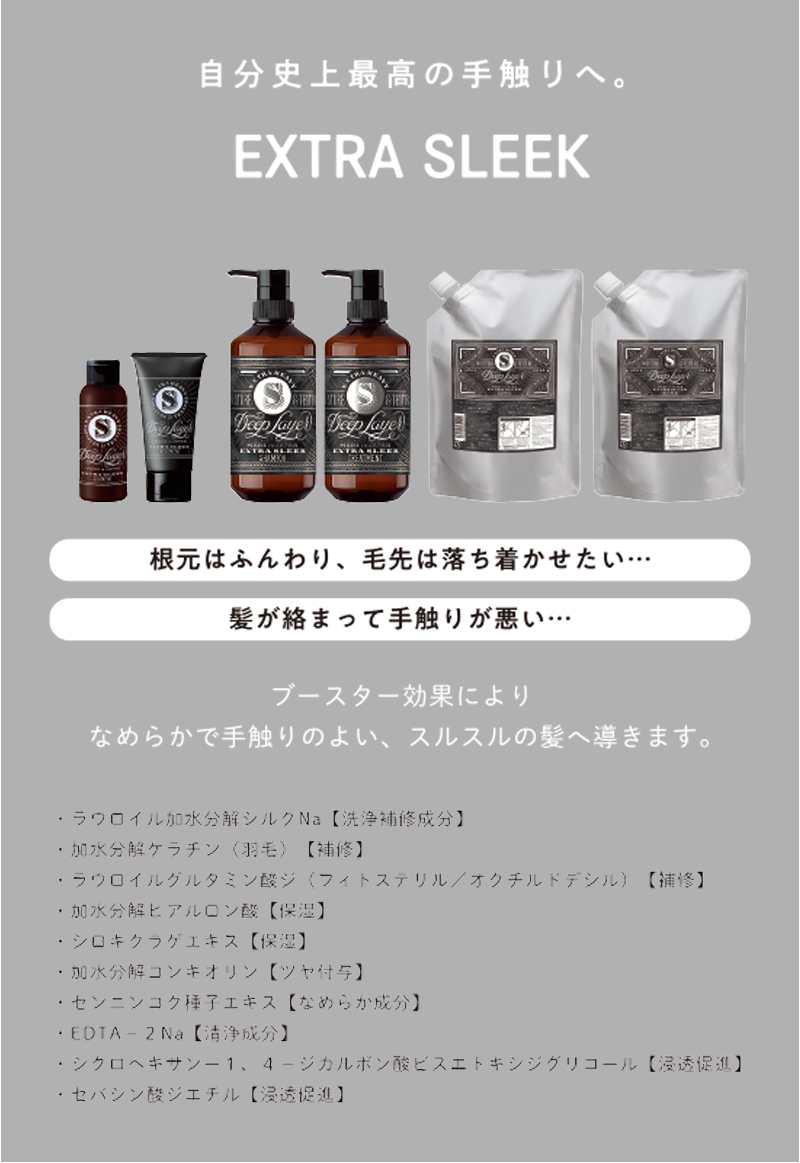 楽天市場】ディープレイヤー シャンプーExS 500ml DeepLayer ディー