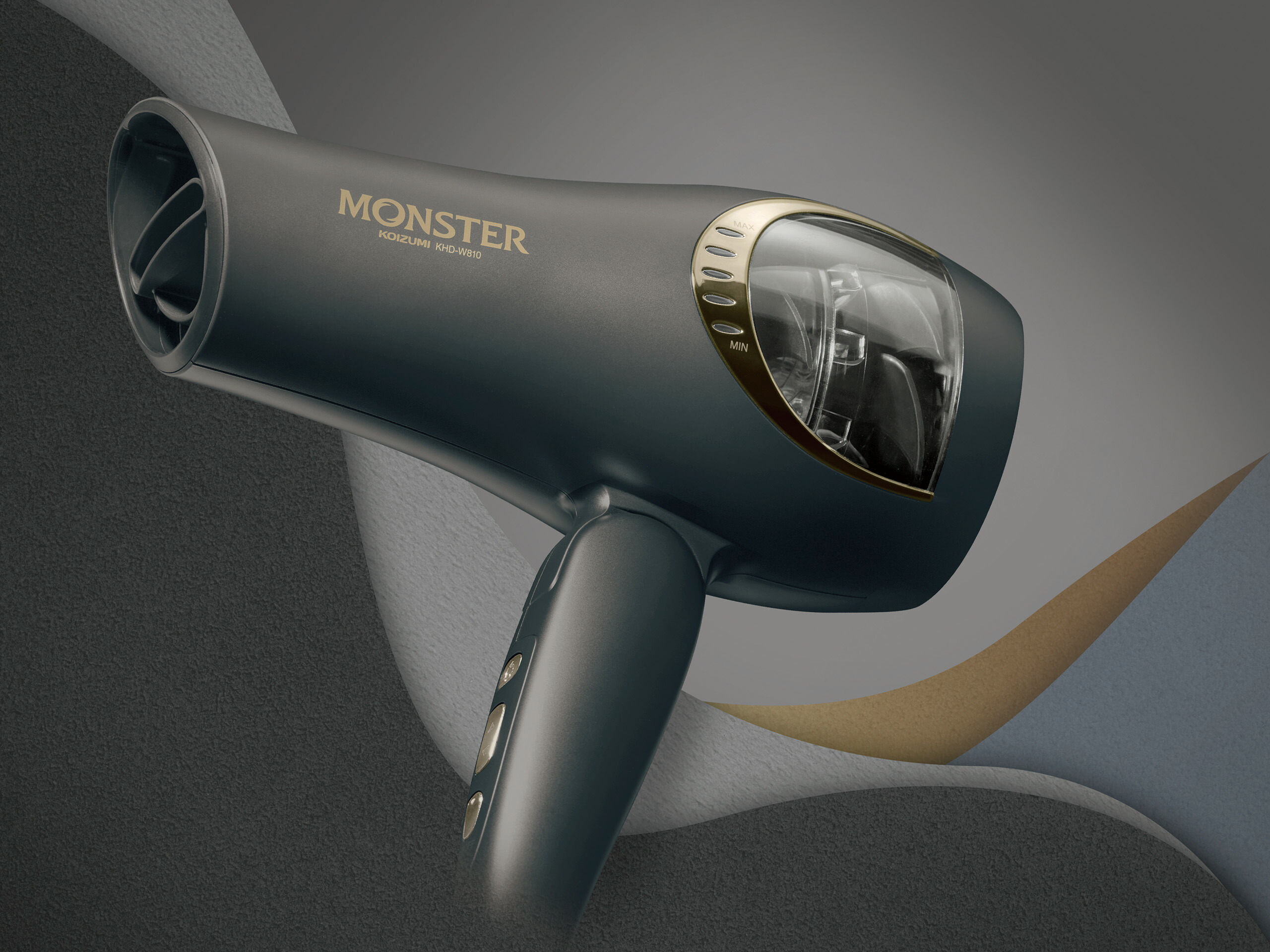 楽天市場】【正規品】KOIZUMI モンスター ダブルファンドライヤー