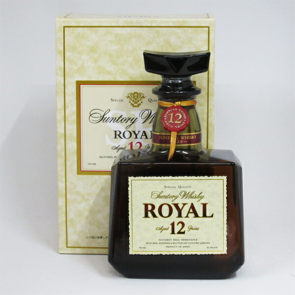 楽天市場】【レトロ】サントリーウイスキー ローヤル12年 ホワイト