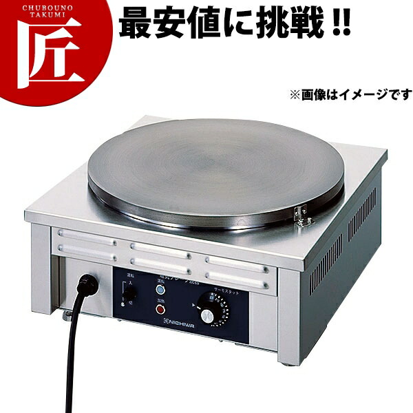 楽天市場】電気 クレープ焼き器 CM-410WH 【ctss】クレープメーカー
