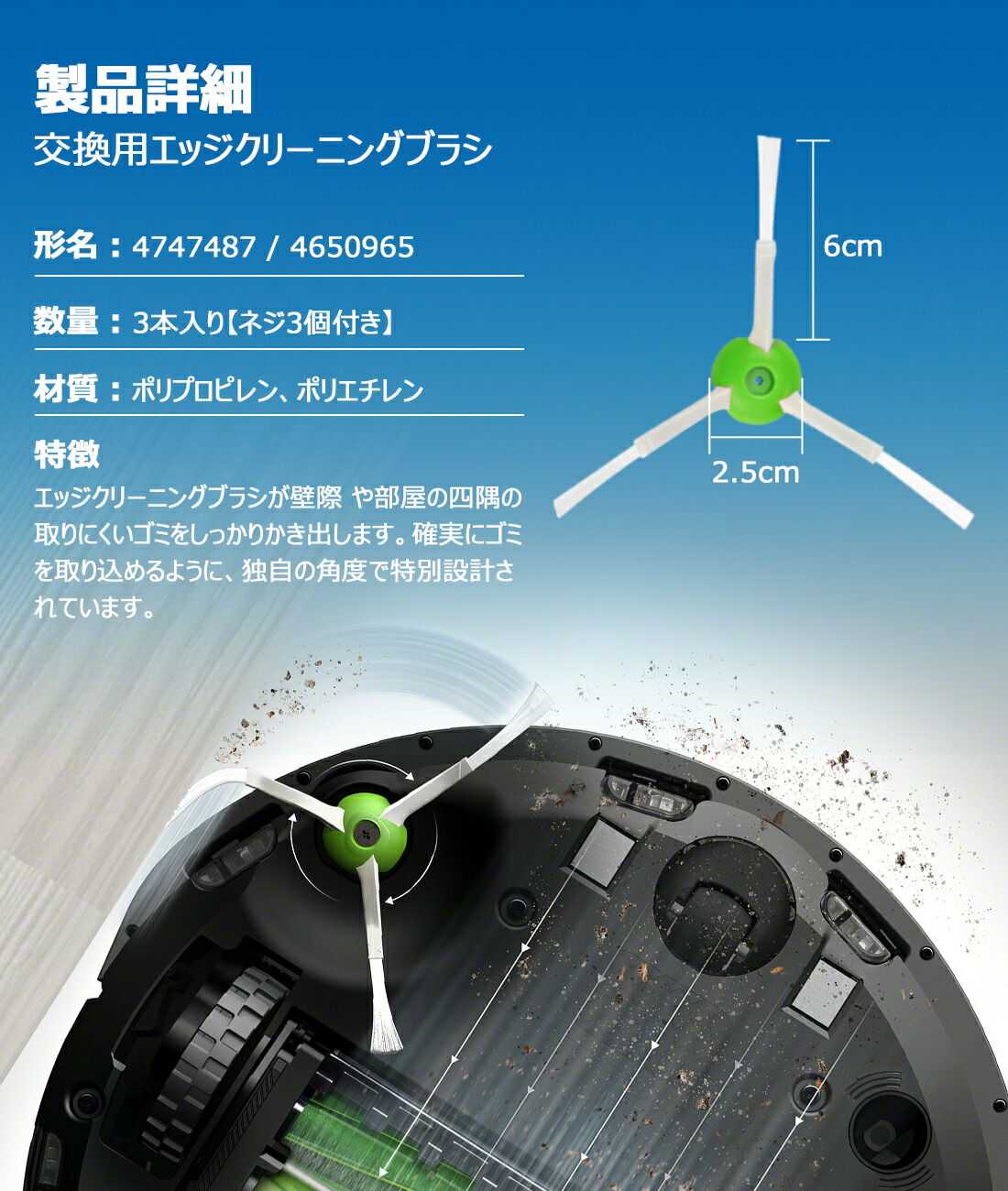 楽天市場】ルンバ i7+ i7 i3+ i3 i5 i5+ e5 j7 j7+ i2 と互換性のある