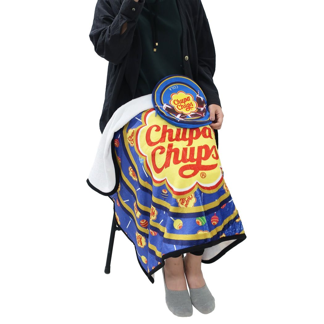 楽天市場】【ポイント10倍 & クーポン！】チュッパチャプス ひざ掛け