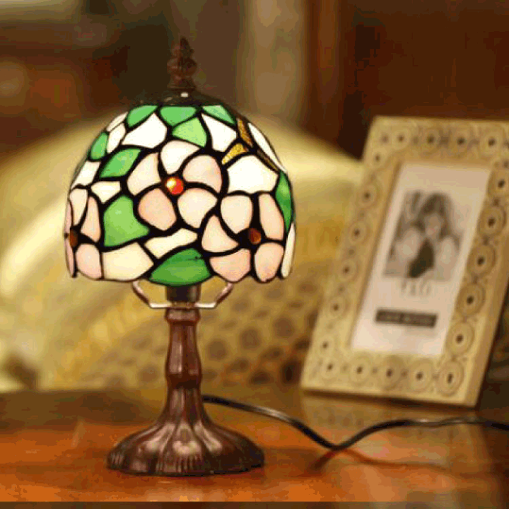 楽天市場】ステンドグラス 20X37cm ティファニー ランプ ライト