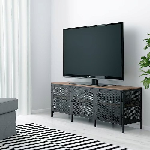 楽天市場】IKEA イケア テレビ台 ブラック 150x36x54cm big30339293