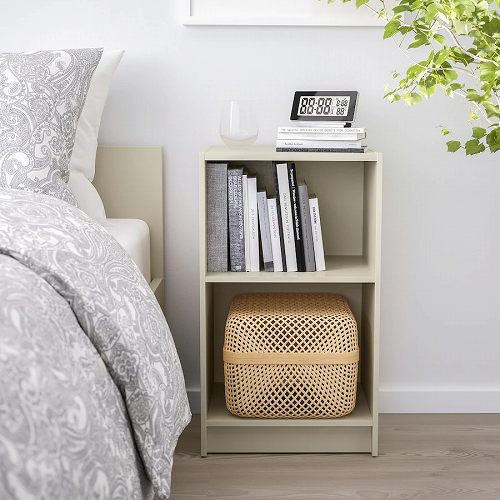 楽天市場】IKEA イケア ベッドサイドテーブル ライトベージュ 39x30cm