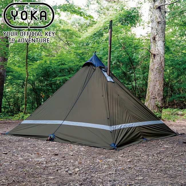 楽天市場】yoka tipi テント ワンポールテント ティピの通販