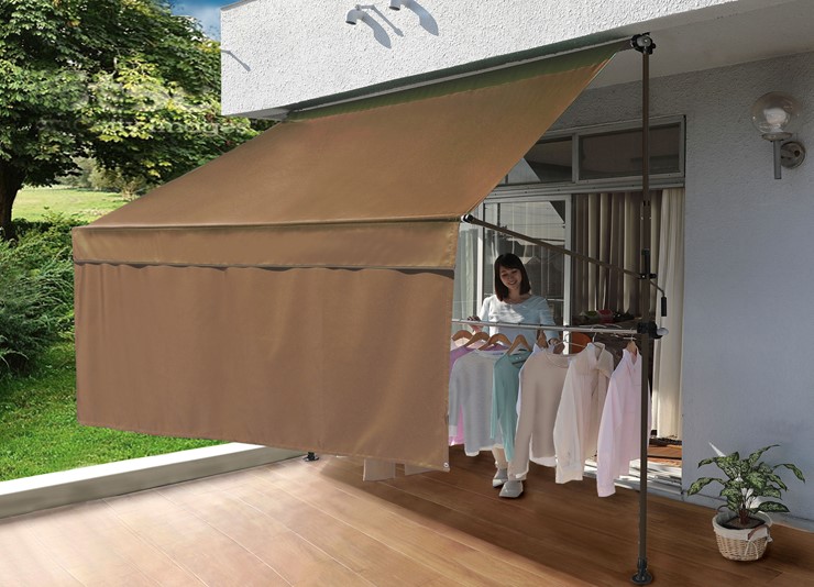 楽天市場】【メーカー直送】 谷村実業 リビングアウトシリーズ 物干し