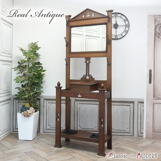 楽天市場】アンティーク ホールスタンド アンティーク家具 傘立て