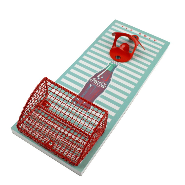 楽天市場】栓抜き コカ・コーラ ボトルオープナー アンド キャップ