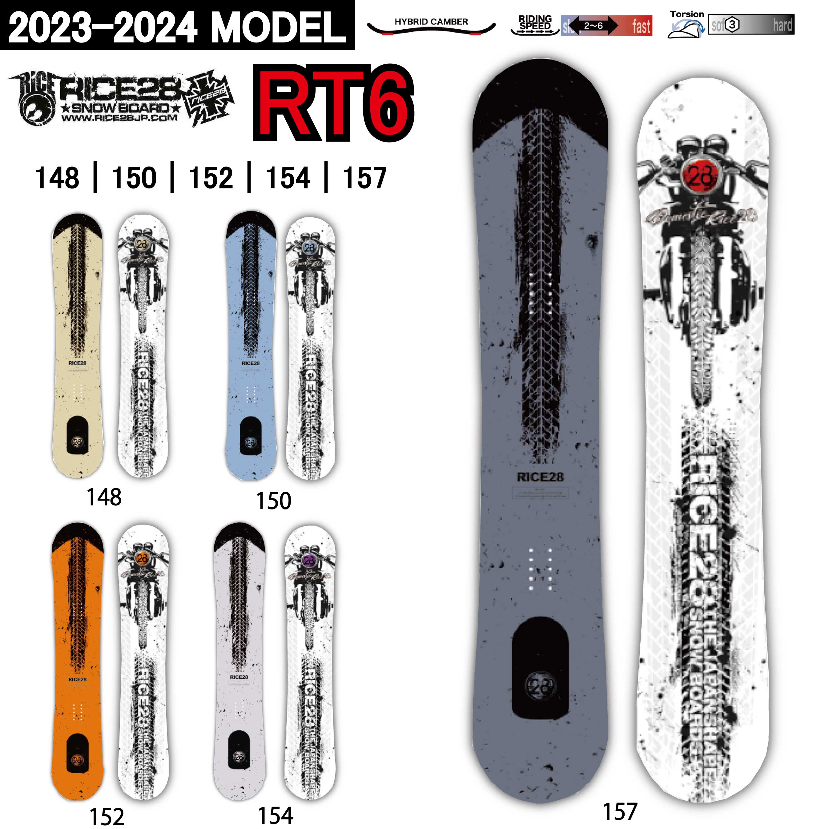 楽天市場】23-24 RICE28 RT6 ライス28 メンズ オールラウンド グラトリ