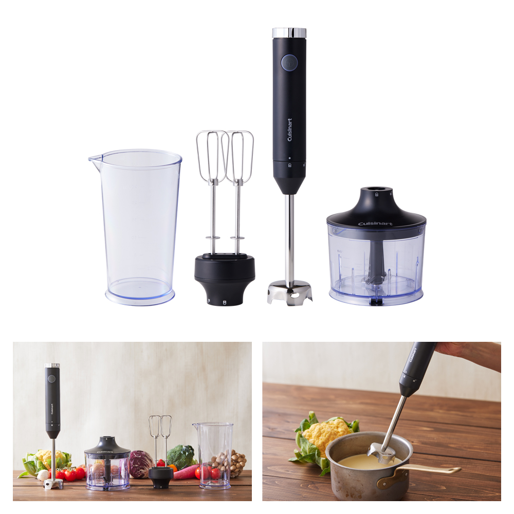 楽天市場】クイジナート スリム＆ライト ハンドブレンダー HB-504