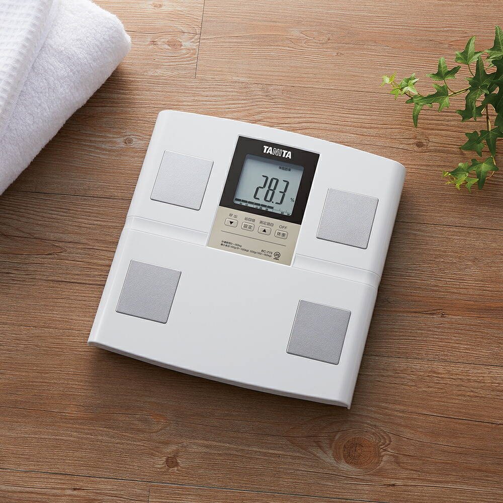 楽天市場】タニタ(TANITA) 体組成計 ホワイト BC773WH 日本製 送料無料