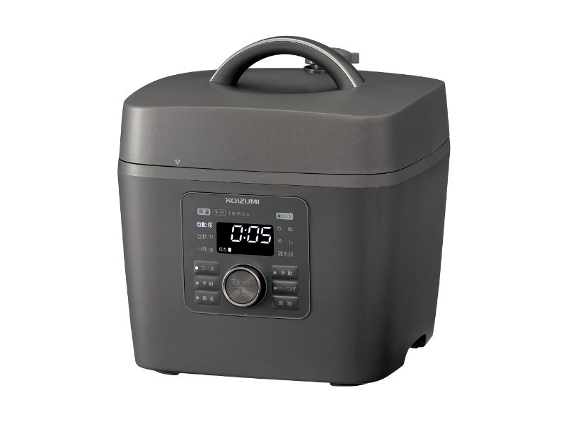 楽天市場】コイズミ マイコン電気圧力鍋 KSC-3503/H グレー 送料無料