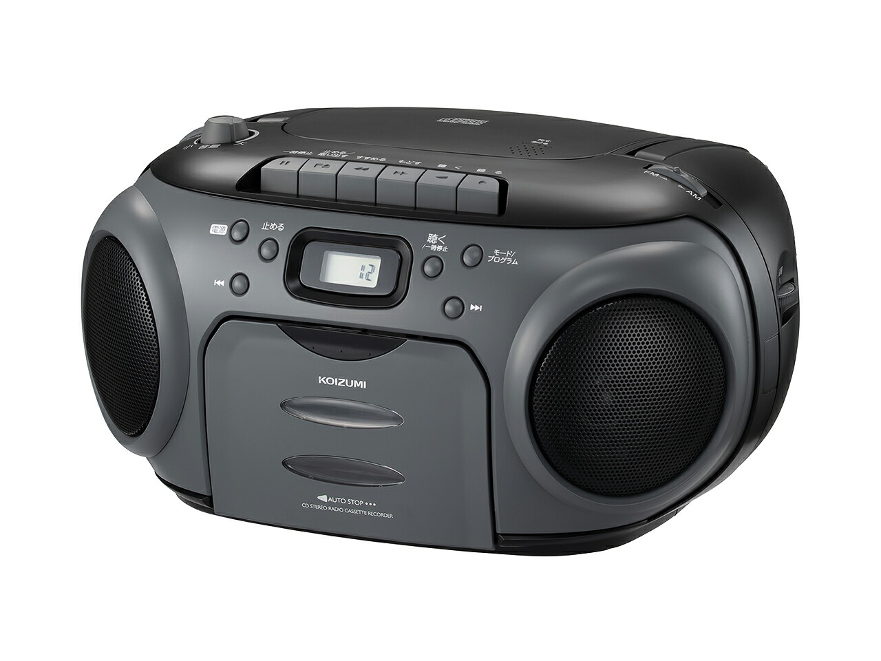 楽天市場】【正規品】コイズミ ステレオ CDラジカセ SAD-4948/K