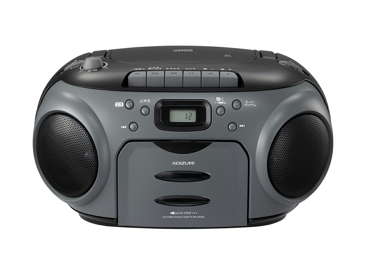 楽天市場】【正規品】コイズミ ステレオ CDラジカセ SAD-4948/K