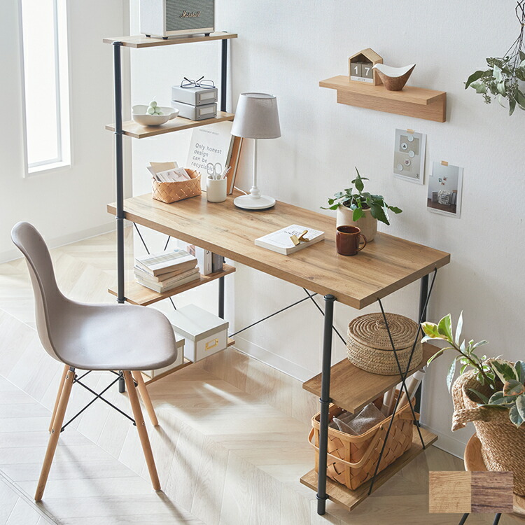 楽天市場】組立簡単 デスク 収納ラック ネジ不要 おしゃれ シンプル