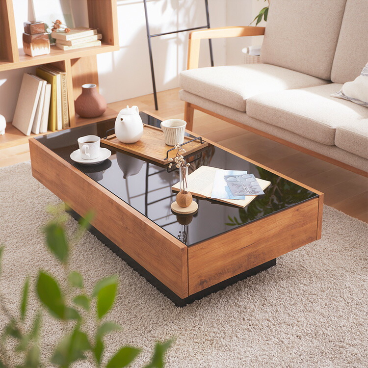 楽天市場】日本製 収納力たっぷりで高級感のある リビング ガラス