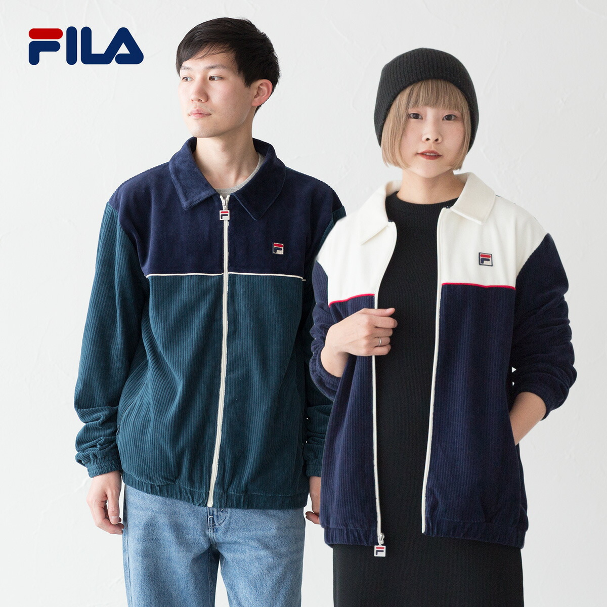 楽天市場】フィラ US企画 ジェラルド ベロア ジャケット FILA Gerardos