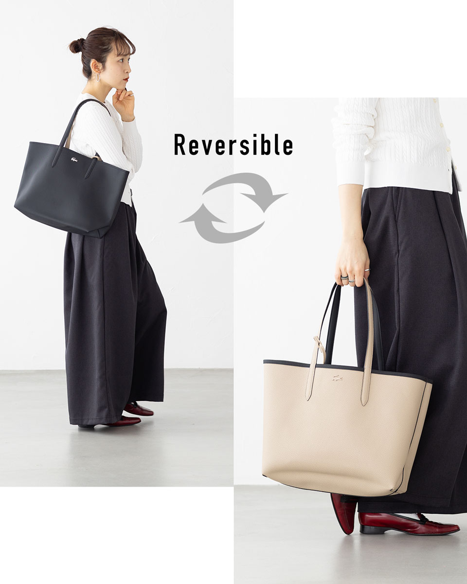 楽天市場】ラコステ リバーシブル トート バッグ LACOSTE NF2142AA