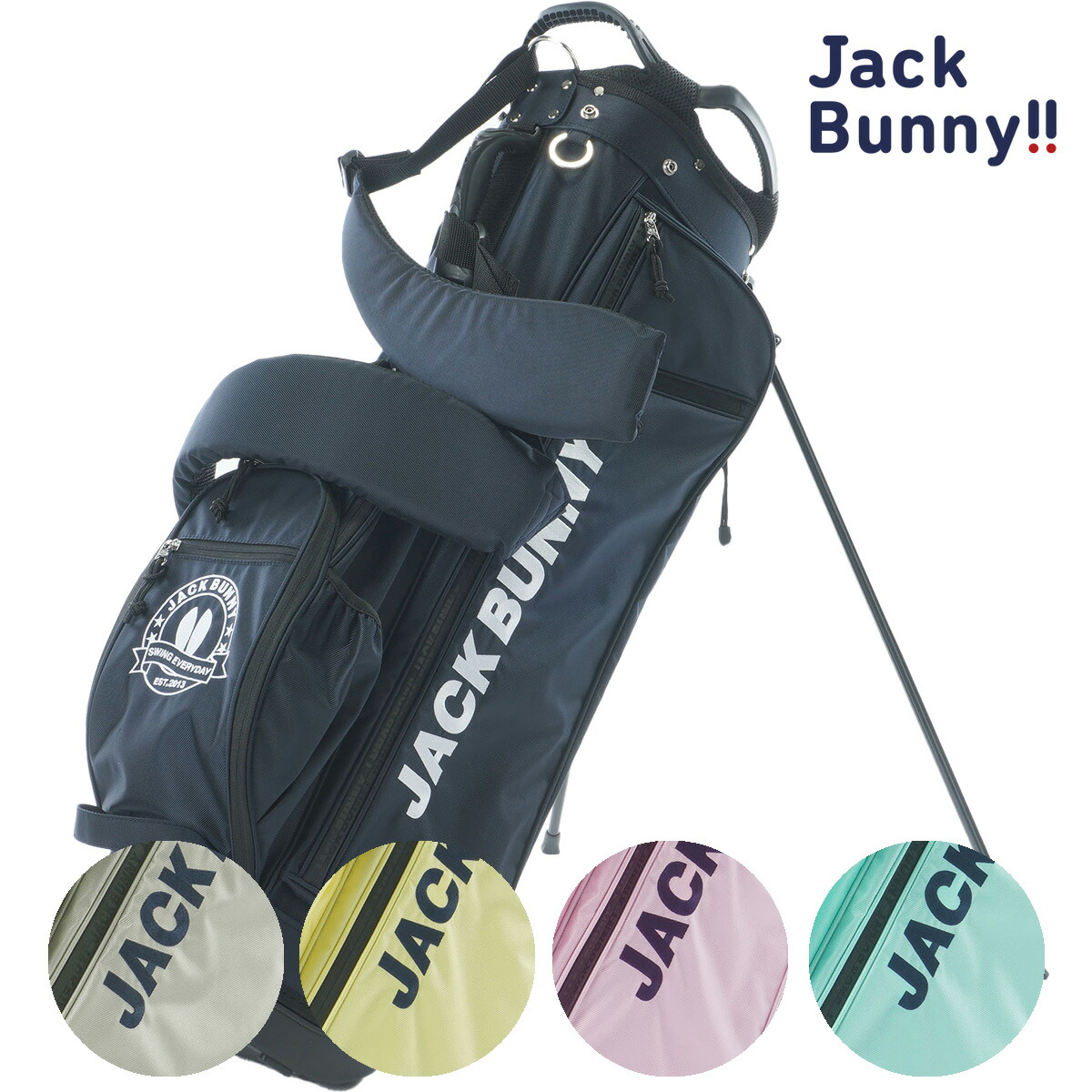 楽天市場】ジャックバニー キャディバッグ（キャディバッグ｜バッグ
