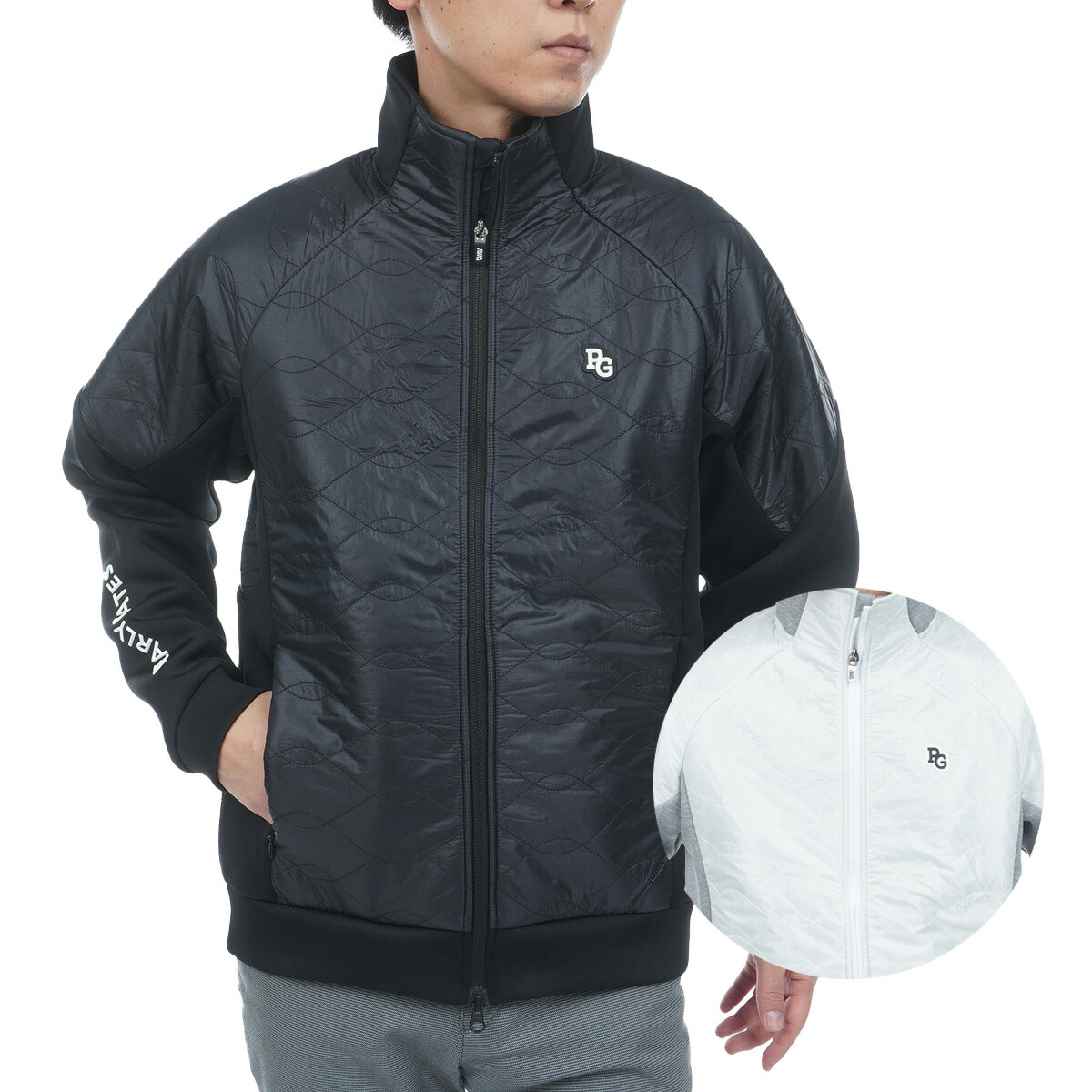 Etsu⭐︎パーリーゲイツ ブルゾン ジャケット フード付き ブラック