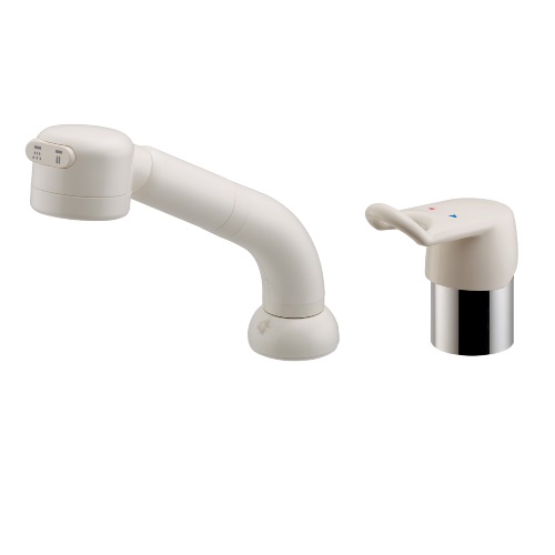 楽天市場】水栓金具 カクダイ 186-006 シングルレバー引出し混合栓