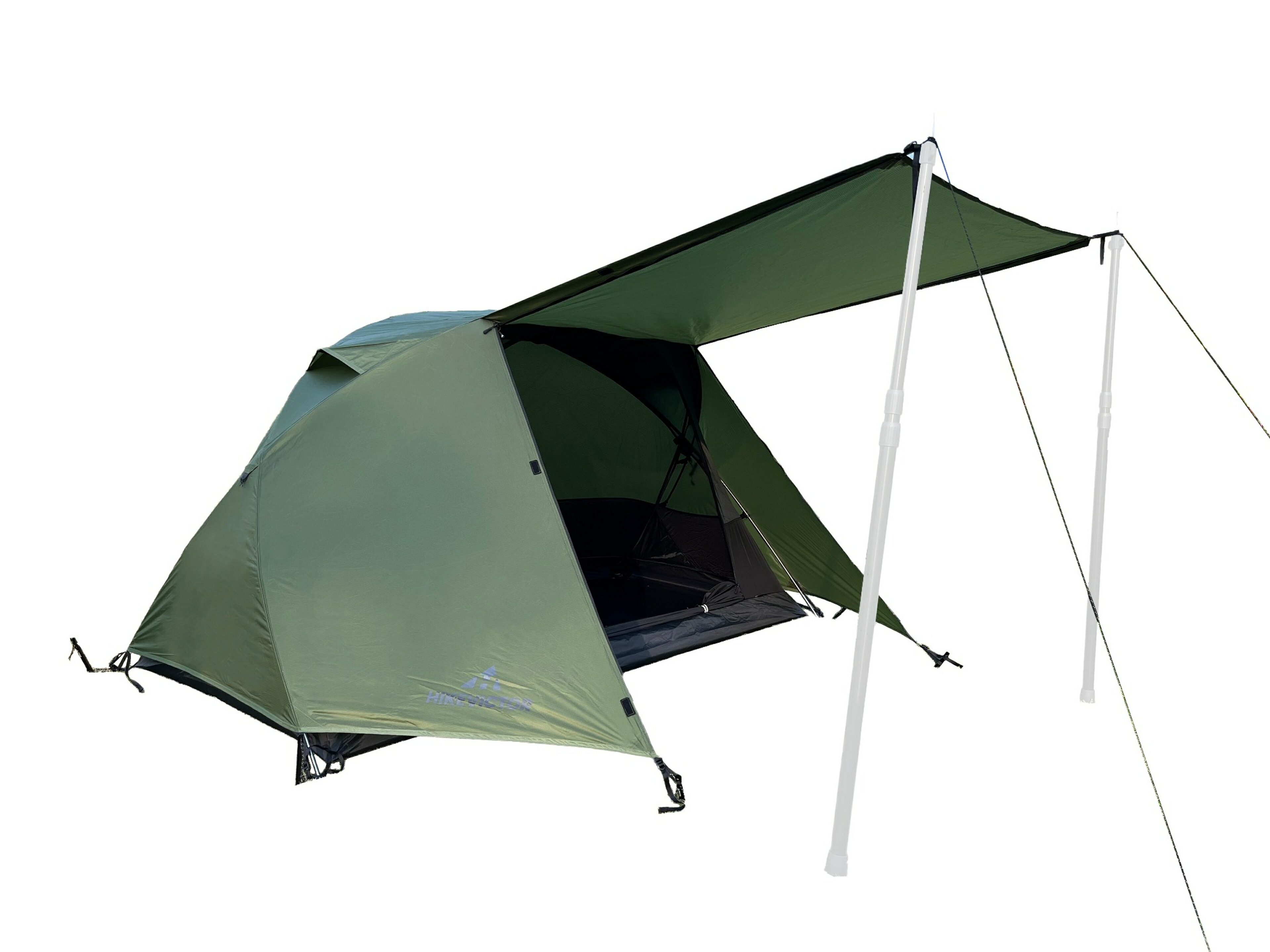 楽天市場】HIKEVICTOR 広々1人用 ソロテント 軽量 コンパクト 前室付き