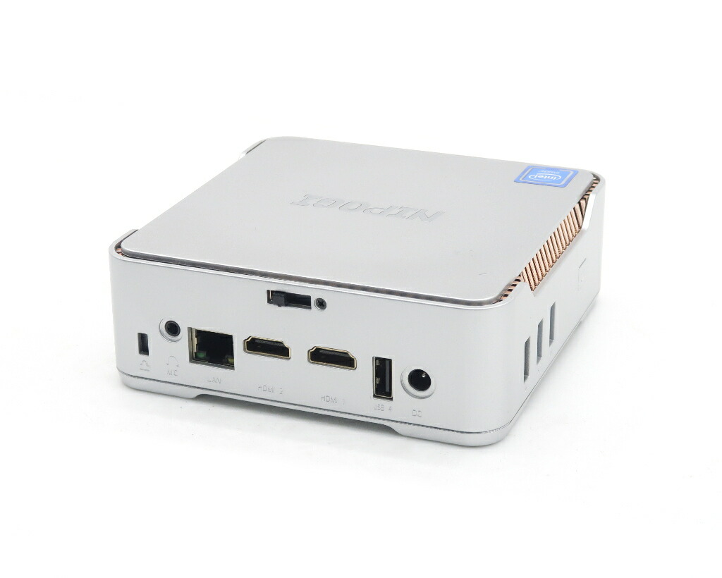 楽天市場】NIPOGI Mini PC GK3V Celeron J4125 2GHz 12GB 128GB(M.2
