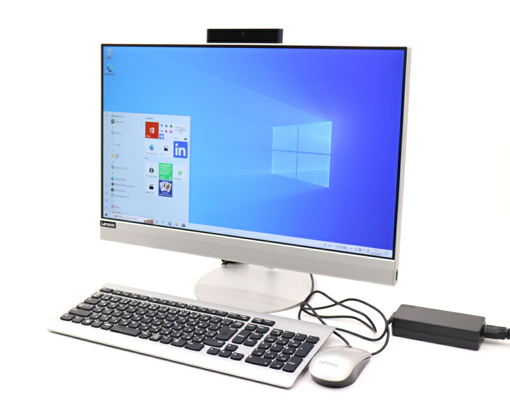 楽天市場】Lenovo ideaCentre AIO 520-24IKL Core i5-7400T 2.4GHz