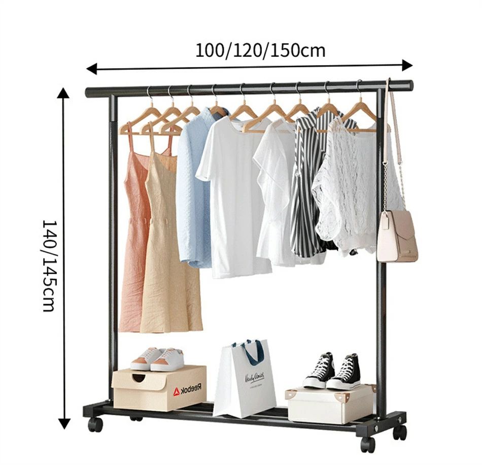 楽天市場】ハンガーラック パイプハンガー 服掛け スタンド キャスター